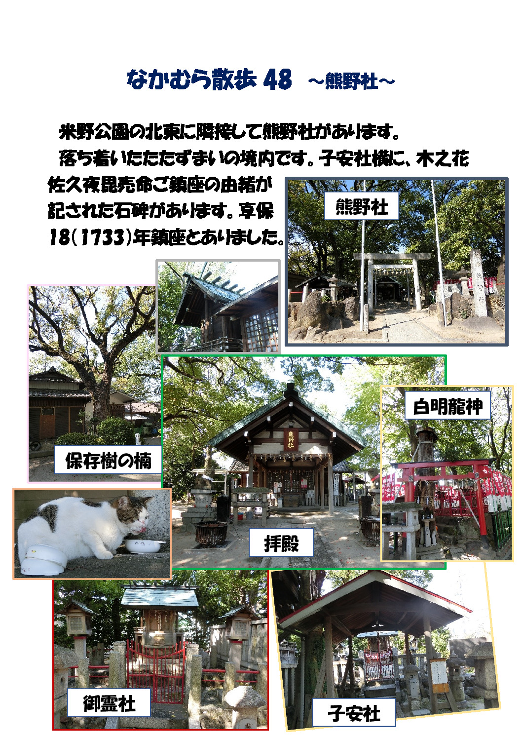 thumbnail of なかむら散歩48　　米野神社