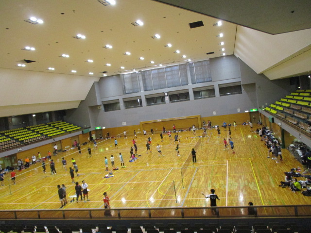 枇杷島スポーツセンター 施設ブログ枇杷島SC　バドミントン交流会やりました。