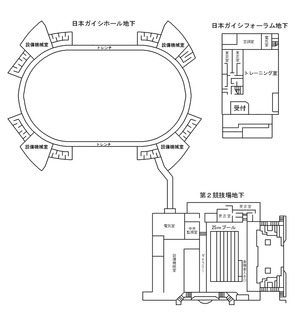 地下1階平面図